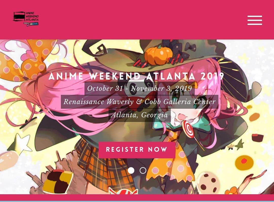 ナノさんのインスタグラム写真 - (ナノInstagram)「Will be performing in Atlanta, Georgia this fall!! Hope to see you all there!! #awacon  https://awa-con.com/」7月24日 9時24分 - nanonano_me