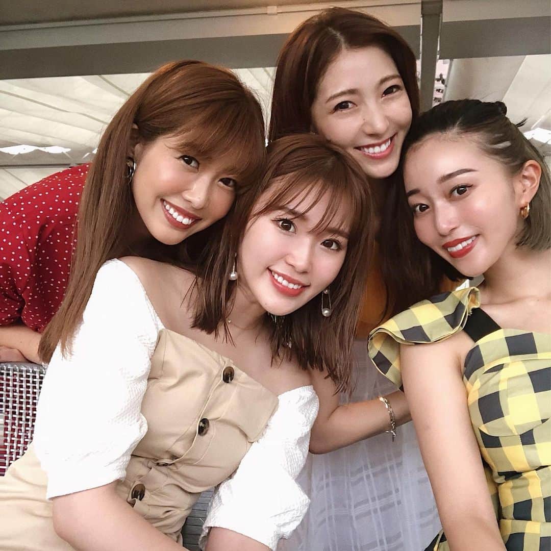 藤川沙弥のインスタグラム：「🇧​🇧​🇶​ 𓌉◯𓇋﻿ ﻿ 皆で打ち上げでした✧𓀠﻿ ﻿ 夏感じれたっ☀︎﻿ この日は生憎の雨だったけど﻿ @thegardenorientalosaka  は屋根があるから安心⋆﻿ ﻿ ﻿楽しい夜⸝⸝⸝⸝⸝⸝ ﻿」