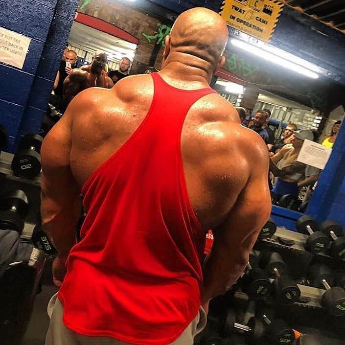 Phil Heathのインスタグラム：「What are your favorite back exercises??? Mine are underhand barbell rows and seated rows.  Many people can recall when I first began my pro career in 2005 my back wasn’t the greatest. I didn’t however allow that to affect my ability to learn and grow one of the greatest backs in the history of bodybuilding. This process took many years to get there, but I can honestly say it’s been beyond worth the pain and torture in the gym training for hours on end. This is why bodybuilding to me is so awesome because of one being able to literally build and sculpt their own body into what they feel is their best version of bodybuilding art. I encourage you all to train hard, train smart and of course have a bunch of fun, training as I love the gym so much I can’t help but to say it’s apart of my DNA. Spreading love and positivity to all who are out there gettin after it regardless of their circumstances.  Oh and if you guys could be so kind and follow my newest venture @philheathlabs and checkout what I’ve been using over the past couple years I’d greatly appreciate it.  Let your proof of hard work and discipline be in your performance! #PhilHeath #7xMrOlympia #philheathlabs #dreamkiller #intraguard #infernocore #bodybuilding #fitness #supplements #backworkout」