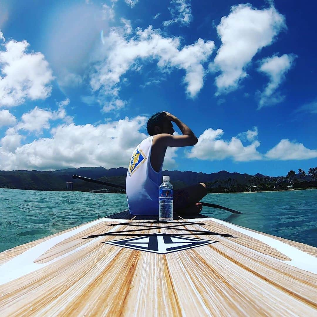 草野博紀さんのインスタグラム写真 - (草野博紀Instagram)「wass up  #suptime #Gopro練習 #はちゃめちゃいい天気です」7月24日 10時14分 - hironorikusano