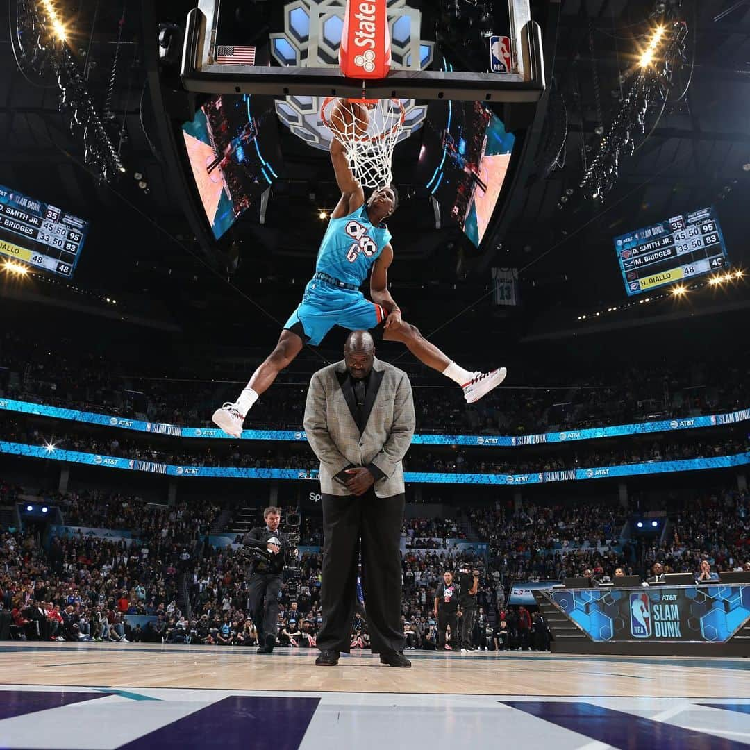 NBAさんのインスタグラム写真 - (NBAInstagram)「@hami.diallo x @shaq! #NBADunkWeek」7月24日 1時53分 - nba