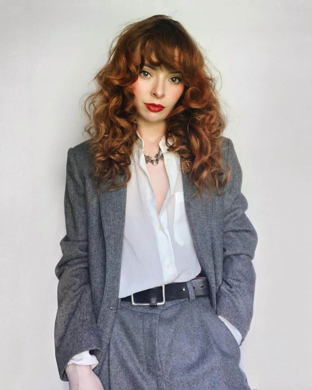 ジェーン・アルドリッジのインスタグラム：「A good hair day 👏」