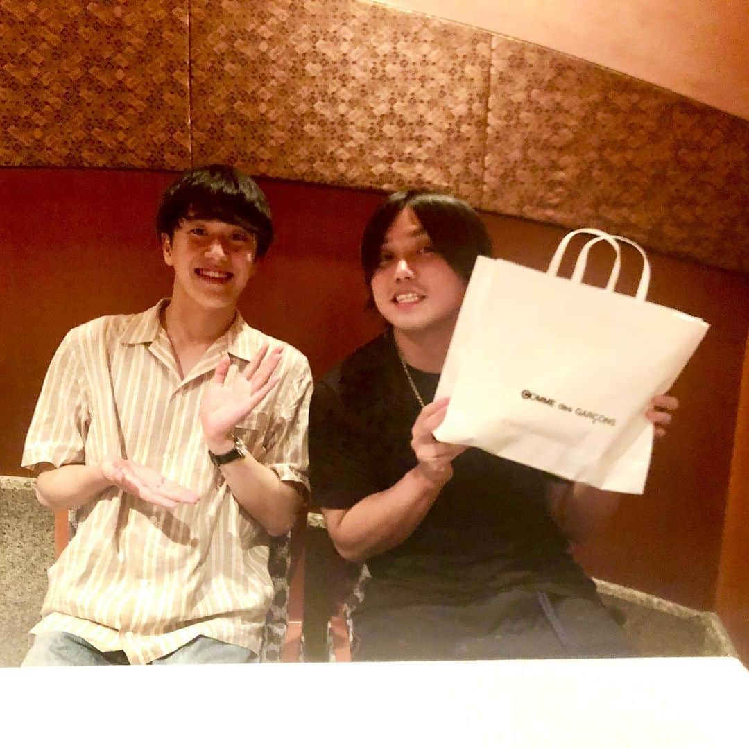 トミーさんのインスタグラム写真 - (トミーInstagram)「今夜はちょっと早めの誕生日プレゼント貰えて嬉しかったです！  #僕はもう少しで誕生日です #26日です」7月24日 2時18分 - tommymizutamaribond