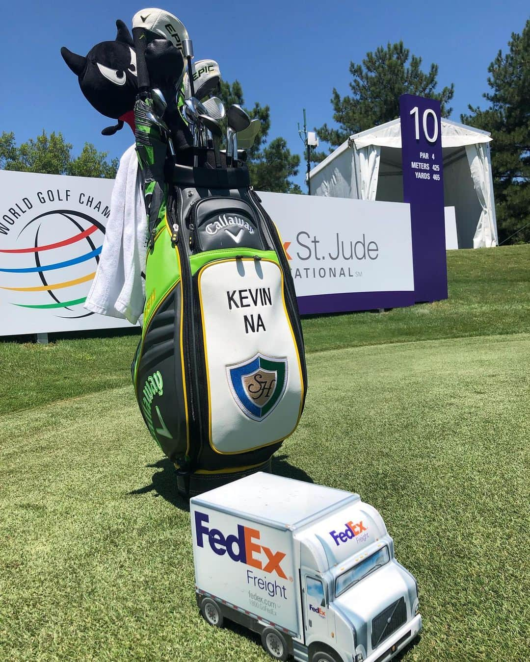 ケビン・ナさんのインスタグラム写真 - (ケビン・ナInstagram)「@wgcfedex in Memphis. Time to send it! #fedex #worldgolfchampionship」7月24日 2時33分 - kevinna915