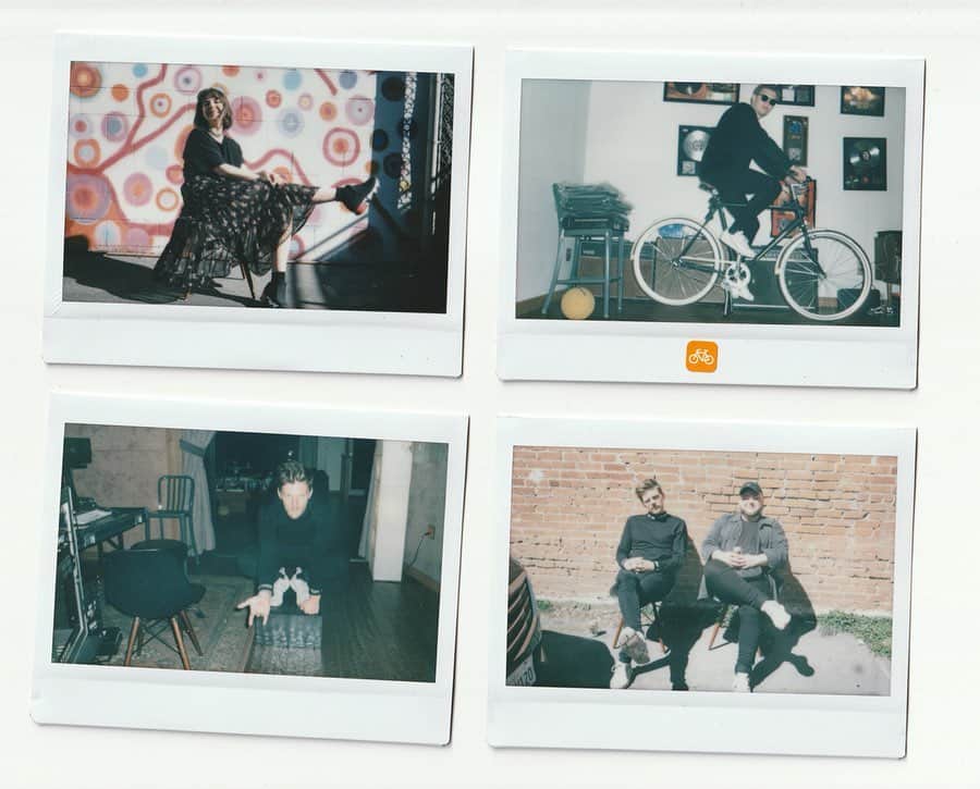 Of Monsters and Menさんのインスタグラム写真 - (Of Monsters and MenInstagram)「FEVER DREAM is out on Friday!!! Few Polaroids from the making of the album 🖤」7月24日 3時44分 - ofmonstersandmen