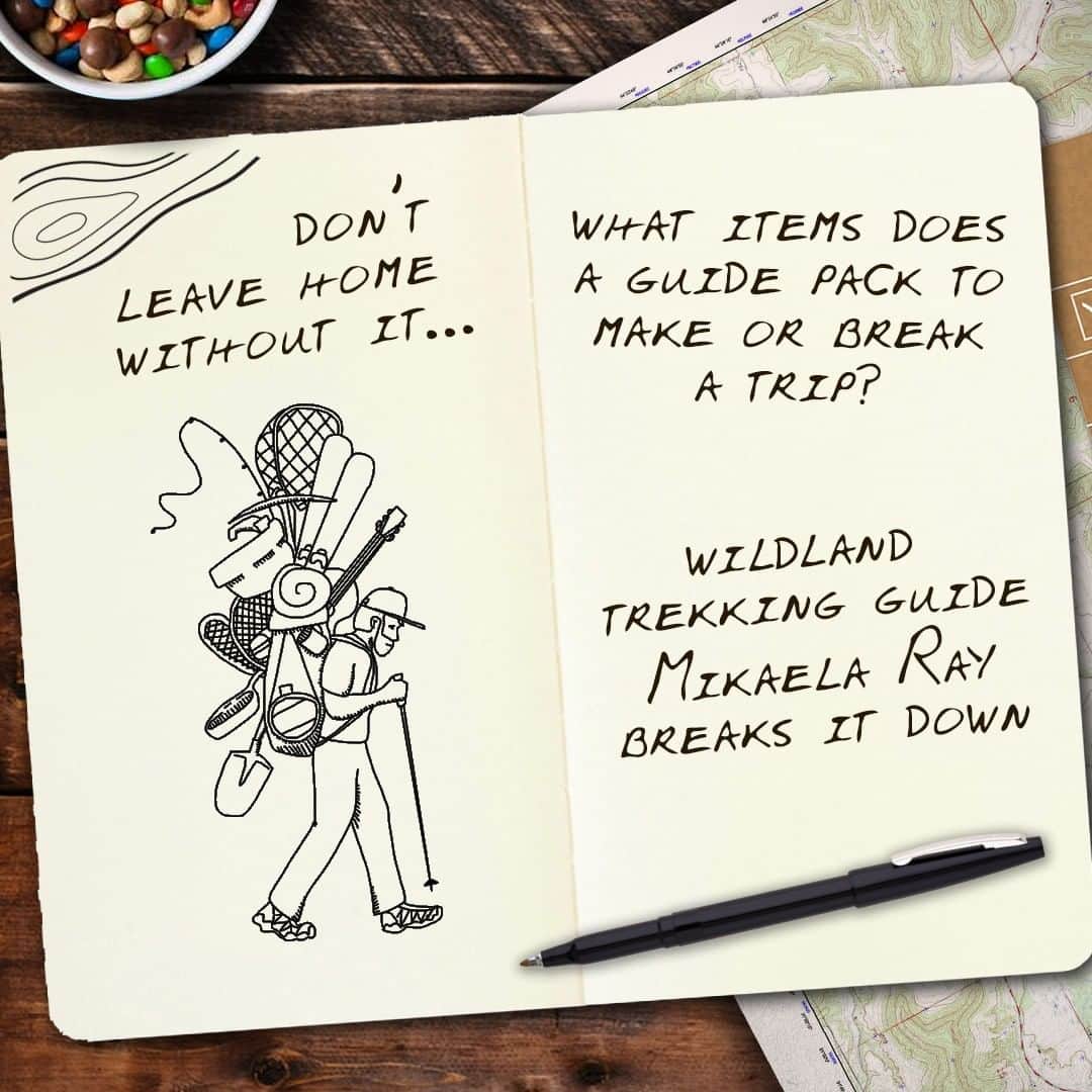 のインスタグラム：「What items does a guide pack to make or break a trip? In our latest "Ask a Pro" post, @wildlandtrekking guide Mikaela Ray breaks it down—click the link in our bio to read. . . . . #askapro #leadtheway #truetothetrail #backpacking」