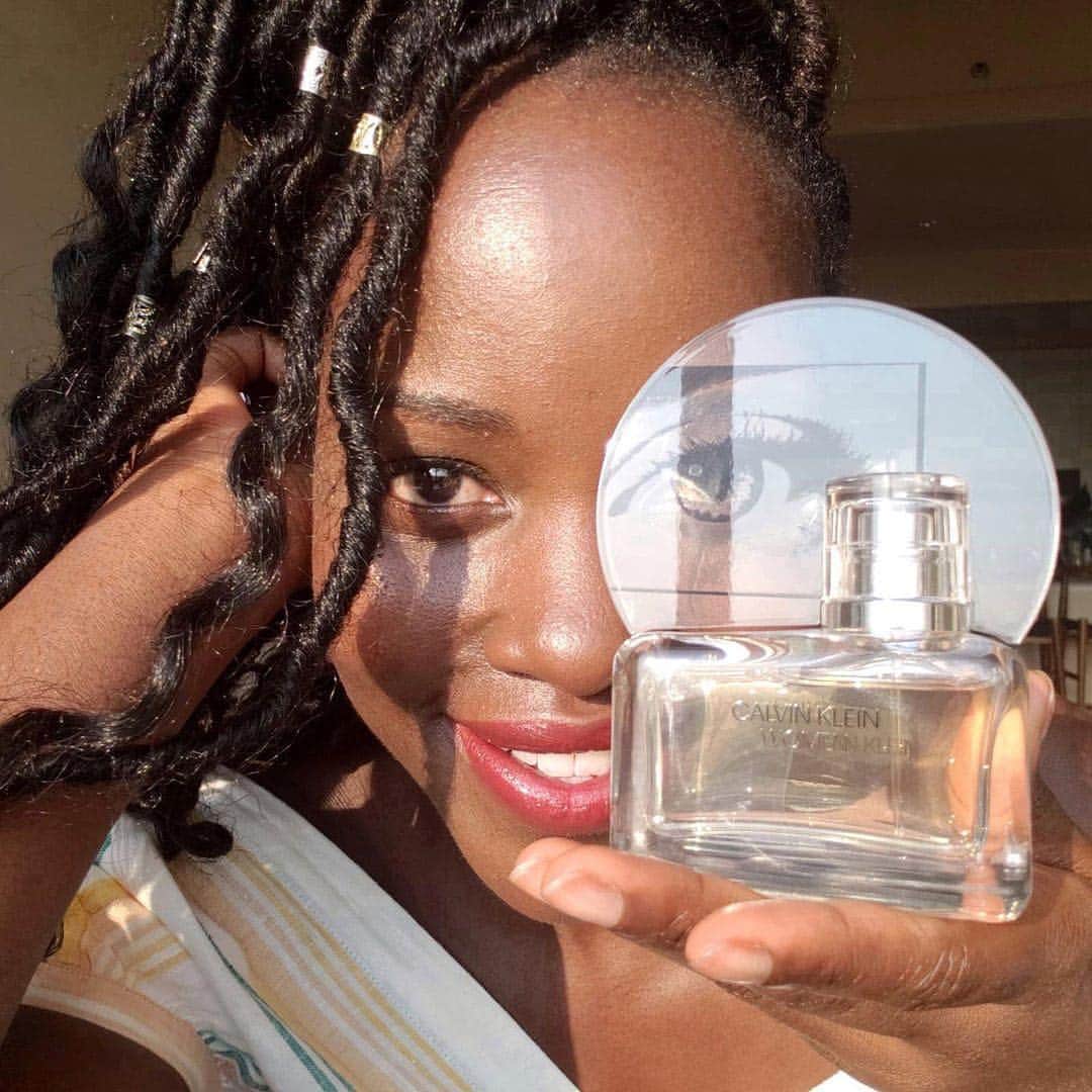 のインスタグラム：「“Beauty is in the eye. 👁” — @lupitanyongo for #CALVINKLEIN WOMEN  How do you define beauty? #IAMWOMEN  Tap to shop ⤴️」