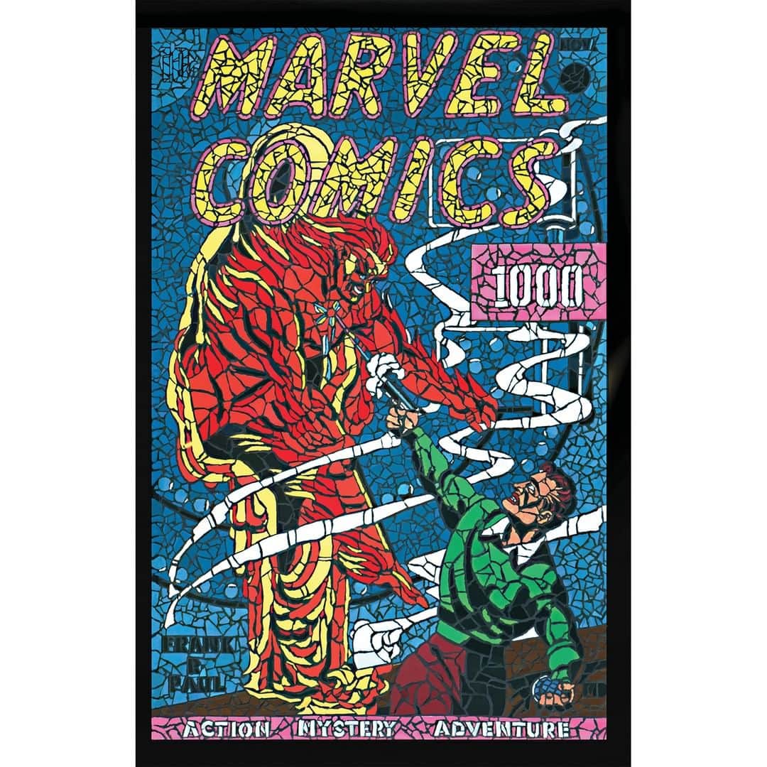 Marvel Entertainmentさんのインスタグラム写真 - (Marvel EntertainmentInstagram)「This mosaic variant cover for "Marvel Comics" #1000 by @Shattered_comics puts a shattering spin on the Marvel Comics legacy!」7月24日 4時54分 - marvel