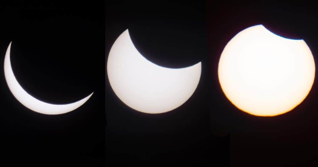 NASAさんのインスタグラム写真 - (NASAInstagram)「Total Solar Eclipse - July 2, 2019 —  The Moon is seen passing in front of the Sun during a total solar eclipse on Tuesday, July 2, 2019, directly over the National Science Foundation’s (@NSFgov) Cerro Tololo Inter-American Observatory. The observatory is located in the foothills of the Andes, 7,241 feet (2200 meters) above sea level in the Coquimbo Region of northern Chile. A total and partial solar eclipse was visible across parts of Chile and Argentina, while a partial eclipse was visible across much of South America.  Credit: NASA/Goddard/Rebecca Roth  #eclipsesolar2019 #eclipse2019 #eclipsetotal #NSFScience #NSF #science #sun #moon #earth #nasa #nasagoddard #photogarpher #eclipse #chile」7月24日 4時55分 - nasagoddard