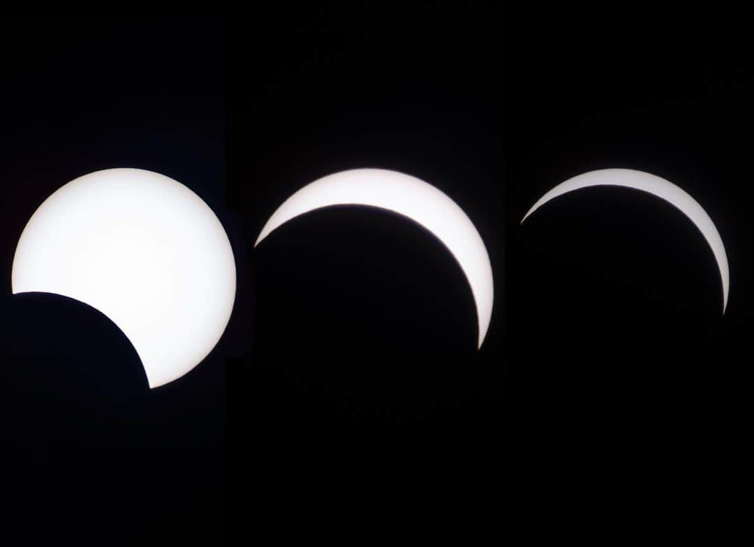 NASAさんのインスタグラム写真 - (NASAInstagram)「Total Solar Eclipse - July 2, 2019 —  The Moon is seen passing in front of the Sun during a total solar eclipse on Tuesday, July 2, 2019, directly over the National Science Foundation’s (@NSFgov) Cerro Tololo Inter-American Observatory. The observatory is located in the foothills of the Andes, 7,241 feet (2200 meters) above sea level in the Coquimbo Region of northern Chile. A total and partial solar eclipse was visible across parts of Chile and Argentina, while a partial eclipse was visible across much of South America.  Credit: NASA/Goddard/Rebecca Roth  #eclipsesolar2019 #eclipse2019 #eclipsetotal #NSFScience #NSF #science #sun #moon #earth #nasa #nasagoddard #photogarpher #eclipse #chile」7月24日 4時55分 - nasagoddard