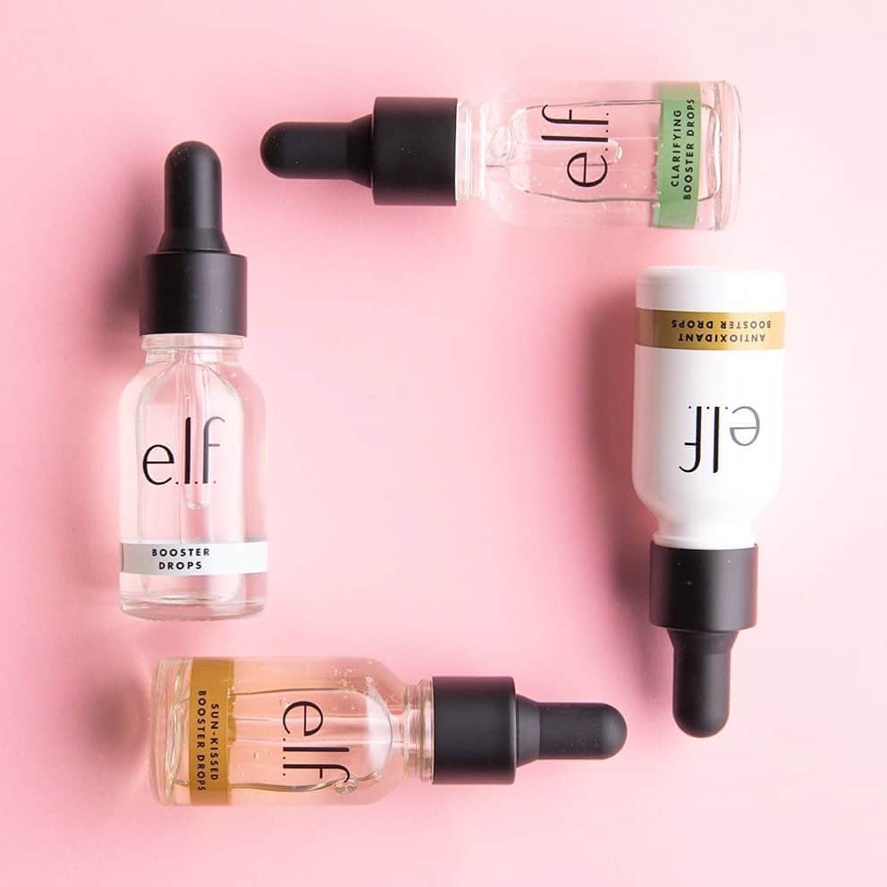 e.l.f.さんのインスタグラム写真 - (e.l.f.Instagram)「Customize your beauty regimen by adding any one of our next-level Booster Drops to your skincare or makeup. ✨ #elfingamazing #elfcosmetics #crueltyfree #vegan」7月24日 6時54分 - elfcosmetics
