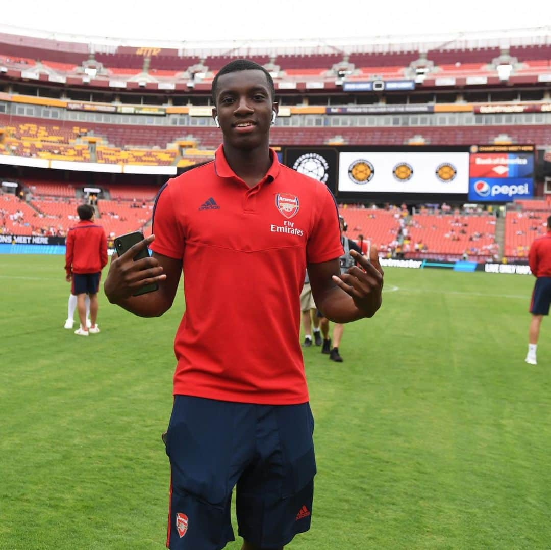 アーセナルFCさんのインスタグラム写真 - (アーセナルFCInstagram)「Game faces 🔛  Ready for our final game of #ArsenalinUSA 🇺🇸 #afc #arsenal #nketiah #martinelli #bellerin #leno」7月24日 6時58分 - arsenal