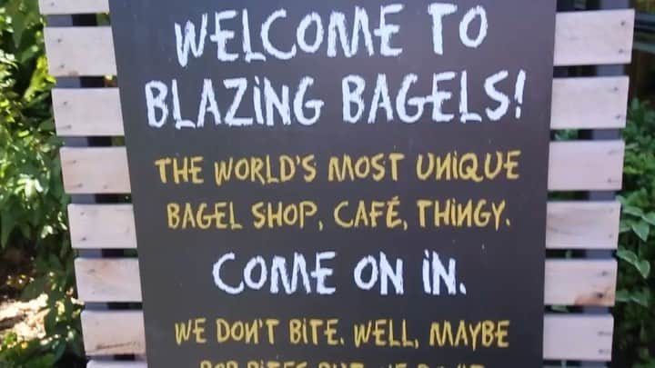 マルコ・ゴンザレスのインスタグラム：「Successful Saturday at Blazing Bagels! Thank you to everyone who stopped by, and thank you to everyone who has ordered our sandwiches and is contributing in our fight against MSA. 👊🏽 MSA is a rare degenerative neurological disease with no cure or proven helpful treatment. Any contribution, large or small, can make a difference.  The Mr. & Mrs. Bulldog are still available at all @blazingbagels locations! Hope to see you guys there soon.」