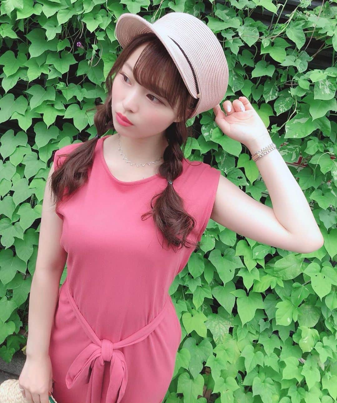 清里千聖さんのインスタグラム写真 - (清里千聖Instagram)「. おはよう💓Gm. 暑いね🥺🍧梅雨明けかな？. 今日も頑張りましょう💓. #goodmorning #wednesday #pink #Valmuer #valmuer_official #ootd #fashion #coodinate #love #ワンピース #instalove #🏖」7月24日 7時35分 - chiseikiyosato