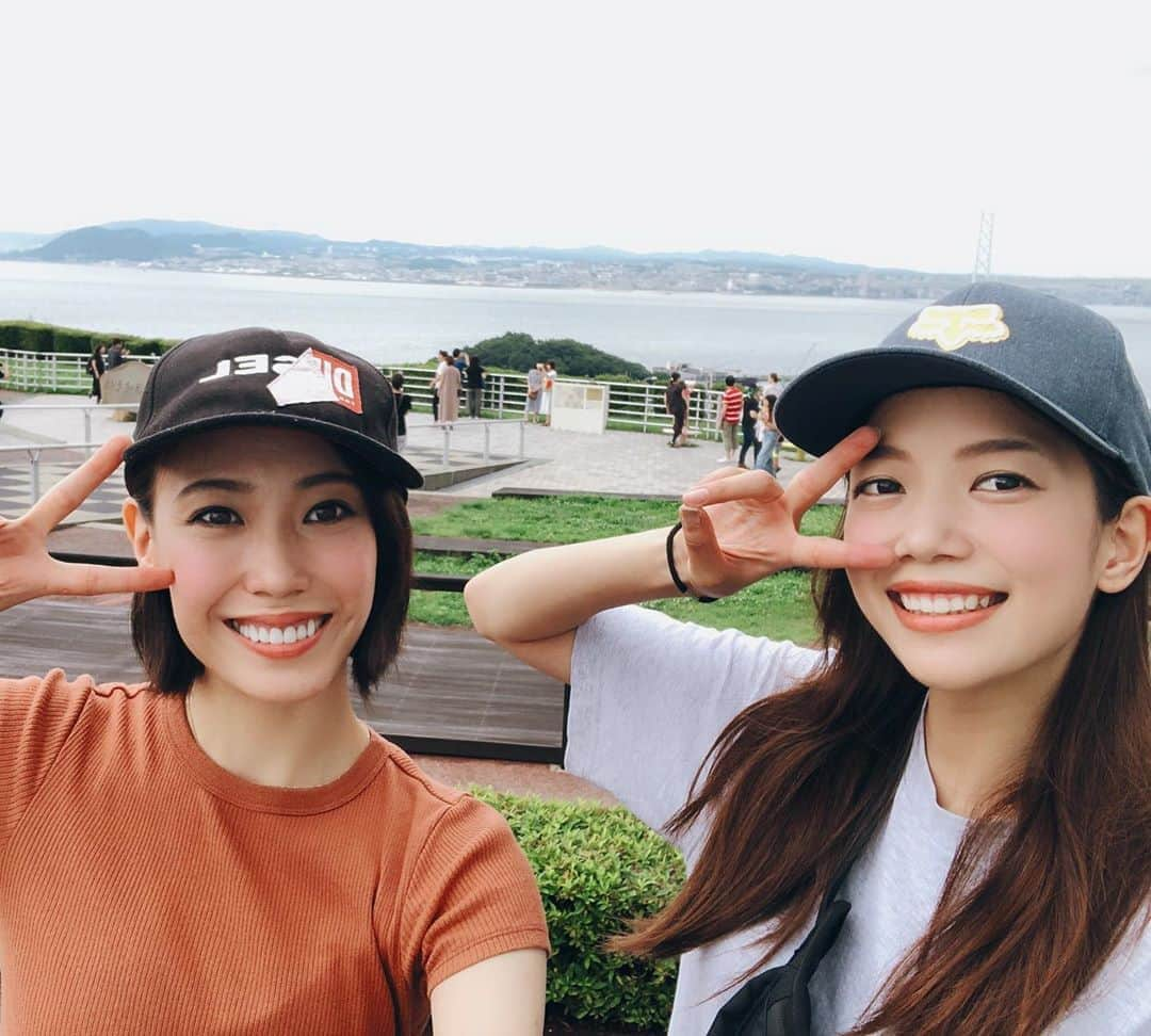 中嶋真緒さんのインスタグラム写真 - (中嶋真緒Instagram)「淡路島の思い出❤️ ﻿ ﻿ ﻿ @esceetoot さんと🏝 淡路島の幸せのパンケーキ🥞✨ 正しい発音はハッピーパンケー"ク"🥞 美味しかったけどちょっと量多かったから 2人でわけわけしたら丁度いいかも😗 ﻿ ﻿ ﻿ ﻿ ﻿ ﻿ #天気 #晴れ曇り時々雨 #パンケーキ #幸せのパンケーキ  #ハッピーパンケーキ #英語ペラペラ #せいかさんは天才  #笑 #先輩後輩 #ツーリング #バイクツーリング #女子旅  #女子ツーリング #ワークマン #コスパ最強」7月24日 8時24分 - mao.nkjm