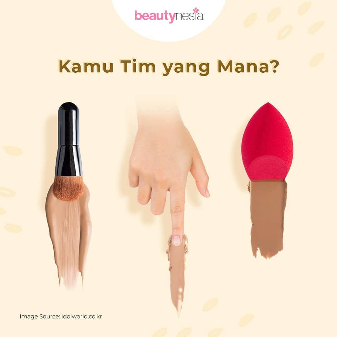 Beauty | Health | Fashionさんのインスタグラム写真 - (Beauty | Health | FashionInstagram)「Kalau kalian sering pakai makeup, brush banyak jadi andalan kan? Atau kalau mau hasilnya lebih keren lagi, pake beauty blender aja yang lagi jadi favorit. Tapi ada yang lebih praktis lagi Beautynesian, yaitu pake jari 😂  Ketiganya sama-sama punya keunggulan dan kelemahan masing-masing pastinya. Tapi kalau kalian paling nyaman dan pas tuh pake yang mana sih?  #Beautynesian #BeautynesiaID #thisorthat #makeup #alatmakeup #beautyblender #brush #aplikasimakeup」7月24日 19時37分 - beautynesia.id