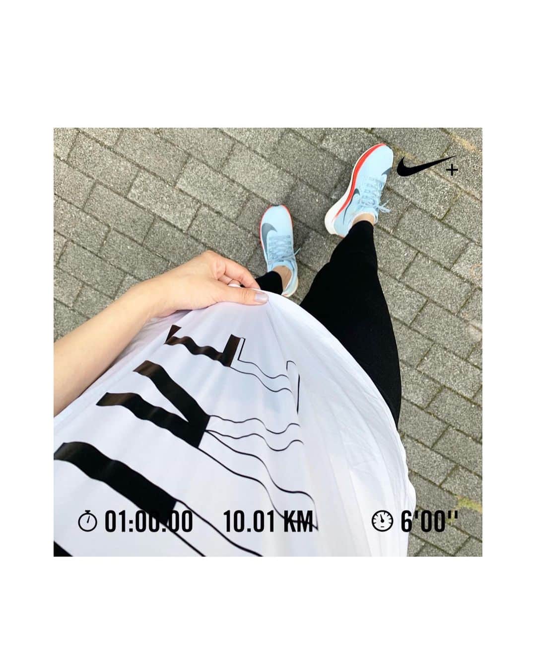 izu（出岡美咲）さんのインスタグラム写真 - (izu（出岡美咲）Instagram)「自分に満足しない日こそ﻿ しっかり走って ﻿ 自分なりに自分を褒めて終わりたい。﻿ ﻿ 久し振りに湿度の無いスッキリしたお天気で ﻿ 今日は走り易かった！﻿ 今日のシューズは NIKEズームフライ フライニットでした。👟﻿ ﻿」7月24日 19時37分 - izu_stagram