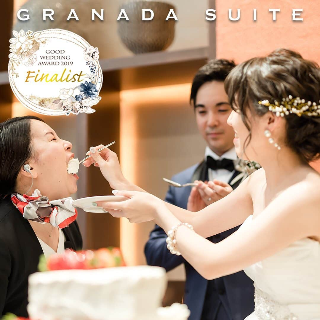 GRANADA SUITE（グラナダスィート福岡）さんのインスタグラム写真 - (GRANADA SUITE（グラナダスィート福岡）Instagram)「. 【リクルートブライダル総研が主催する「GOOD WEDDING AWARD 2019」にて 本年度のファイナリストに選出されました】 . 「グラナダスィート福岡」のウェディングプランナー福田啓見(ふくだひろみ)が、リクルートブライダル総研が主催するプランニングコンテスト「GOOD WEDDING AWARD 2019」ファイナリストに選出され、‪8月6日‬の最終選考会への出場が決定しました。 . 本コンテストは、結婚式の素晴らしさが社会に伝わることで結婚式をする人が増え、「いい結婚式」が、もっともっと世の中に溢れていくことを目的に開催されており、具体的なアイデアやプランニングスキルだけでなく どのように新郎新婦を理解し、どのような想いでふたりの結婚式を実現したのかという想いの部分も審査の対象としています。 . ‪8月6日(火)ホテル雅叙園東京にて開催される最終選考にて、8名の‬ファイナリストから選ばれる、‪グランプリ‬、準グランプリ、クリエイティブ賞、ソウル賞が決定します。 . この度の悲願のファイナリスト選出を全社員で応援し、受賞を目指すことはもちろん、今後もウェディングプランナーの育成に尽力し、全国の運営施設において素晴らしい結婚式をプロデュースし、“感動で満ちあふれる日本を創ってゆく。”ことを目指して参ります。 . #goodweddingaward  #goodweddingaward2019  #グッドウエディングアワード  #granadasuite#granadasuitefukuoka #グラナダスィート福岡#グラナダスィート #チャペル#結婚式#結婚式場#天空のチャペル#ブーケ#サンジョルディフラワーズ  #weddingbouquet#saintjordiflowers #fukuoka#福岡#博多 #ウェディングドレス #marryxoxo#weddingphotography #junowedding#weddingdress #プレ花嫁福岡#福岡花嫁 #日本中のプレ花嫁さんと繋がりたい  #全国のプレ花嫁さんと繋がりたい  #2019秋婚 #2019冬婚#2020春婚」7月24日 18時23分 - granadasuite_onatable