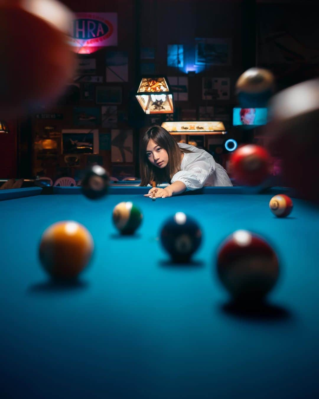 松山さやかのインスタグラム：「🎱. . photo @kohki」