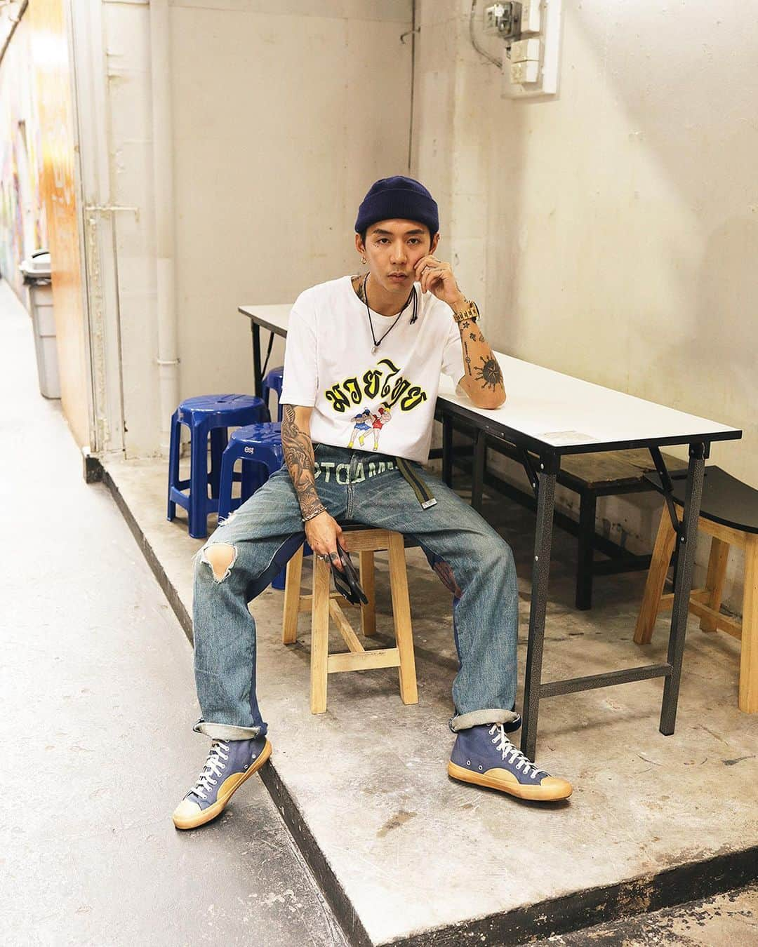 Droptokyoさんのインスタグラム写真 - (DroptokyoInstagram)「BANGKOK STREET STYLE #🇹🇭#bangkok  #streetstyle#droptokyo#bangkok#thailand#streetscene#streetfashion#streetwear#streetculture#fashion#bangkokfashion#portrait#snap #แฟชั่น#ตะครุบ#การถ่ายภาพ#ポートレート#タイ#バンコク Photography: @dai.yamashiro」7月24日 19時02分 - drop_tokyo