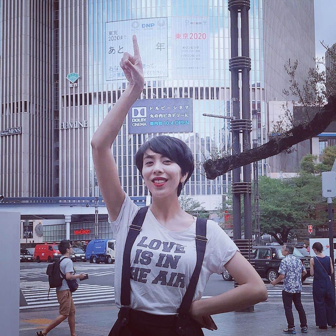 LOVEのインスタグラム：「だね！  今日は #銀座ソニーパーク から生放送 #ラブコネ」