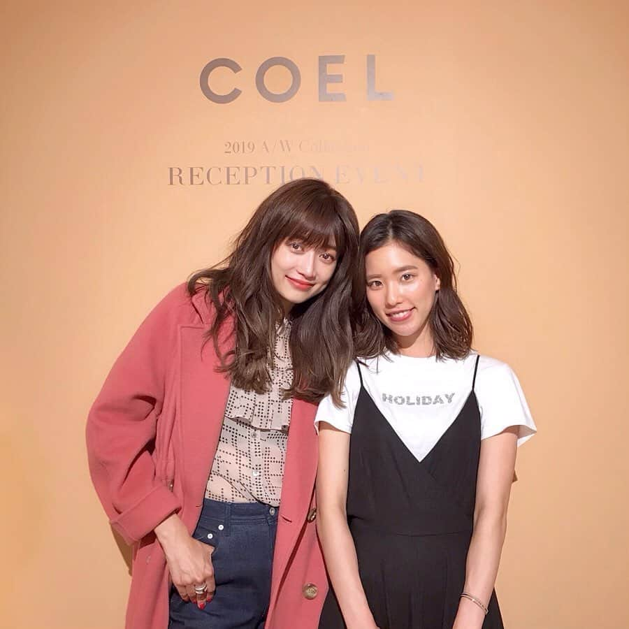 布川桃花さんのインスタグラム写真 - (布川桃花Instagram)「少し前だけど @coel_y の展示会に。 大好きなヨンアちゃんと撮ってもらった🥺❤️ #coel」7月24日 12時01分 - momoka_fukawa