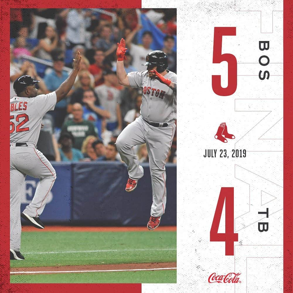 ボストン・レッドソックスさんのインスタグラム写真 - (ボストン・レッドソックスInstagram)「Series win ✅ #DirtyWater」7月24日 11時57分 - redsox