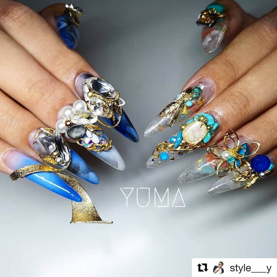 initygel_officialさんのインスタグラム写真 - (initygel_officialInstagram)「#Repost @style___y with @get_repost ・・・ そしてモデルで両作品作成  今回モデル引き受けてくれたのが @tsuki_wonderland  ホンマ協力的にモデルしてくれて ありがとう😭. .  ここ最近で一番渾身の作品出せました ありがとう  @nailup_official  #ネイル #ネイリスト #メンズネイリスト #ネイルUP #YUMA #雑誌 #撮影」7月24日 12時22分 - initygel_official