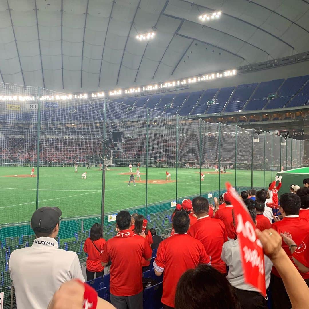 小塚崇彦さんのインスタグラム写真 - (小塚崇彦Instagram)「本日のサカエゴーチャンネルは、出張ということで、東京ドームから配信します！ *さくらパンダにはいません。 #都市対抗野球 #東京ドーム #1yeartogo *周平くんはコメントで参加してくれるそうですが、無視します笑」7月24日 13時04分 - takakozuka