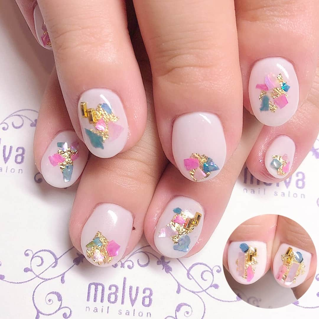 nailsalon malva（ネイルサロンマルヴァ）のインスタグラム