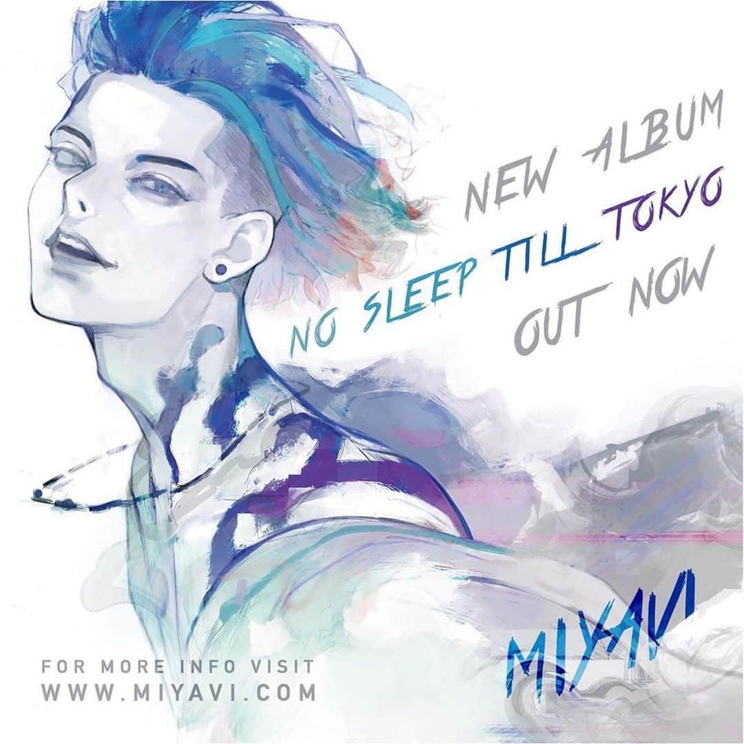 雅-MIYAVI-さんのインスタグラム写真 - (雅-MIYAVI-Instagram)「New Album is OUT NOW🔥Thanks to all the GREAT creators, staff, friends, and you all I still can play the guitar and continue rocking. We put everything into this creation. Thrilled to share this baby with you all over the world and can’t wait to hear your impression!!!!! Looking forward to rocking with you on the upcoming tour 🤘🏻🤘🏻🕺⚡️ニューアルバム出ました！！レニーをはじめ素晴らしいクリエイター達、スタッフの皆、仲間たち、そして応援してくれる皆に感謝です。この作品に現在進行形の MIYAVI を全て詰め込みました。世界中で鳴り響くことを思うと、心が震えます。皆の感想、どしどし送ってください！！！！！✋🏻✋🏻😌🎧 #Repost @miyavi_staff NEW ALBUM [NO SLEEP TILL TOKYO] IS OUT NOW🔥Available for Download & Streaming WORLDWIDE🌏 ． 購入は下記より https://umj.lnk.to/miyavi_nsttPR ． Album Illustration By: @ishida_sui ． 【リリース情報】 MIYAVI NEW ALBUM 💿 NO SLEEP TILL TOKYO 7.24 Release!! . 【ライブ情報】 MIYAVI North America Tour 2019 “NO SLEEP TILL TOKYO” . 7/25 - Vancouver | Vogue 7/26 - Seattle | Neptune’s 7/27 - Portland | Crystal Ballroom 7/29 - San Francisco | Slim’s 7/30 - Santa Ana | Observatory 8/03 - Tucson | El Rialto Theatre 8/05 - Dallas | Trees 8/06 - Houston | Scout Bar 8/07 - Austin | Come and Take It Live 8/09 - Mexico City | Sala Puebla 8/11 - San Antonio | Vibes Event Center 8/13 - Chicago | House of Blues 8/15 - Detroit | El Club  8/16 - Toronto | Queen Elizabeth Theatre 8/17 - Montreal | Otakuthon Festival 8/19 - New York | Sony Music Hall  8/20 - Philadelphia | Theatre of Living Arts 8/22 - Washington D.C. | The State Theatre 8/24 - Atlanta | The Masquerade ． MIYAVI “NO SLEEP TILL TOKYO” World Tour 2019 . October: EUROPE November: ASIA December: JAPAN ． MYV CREW Exclusive MIYAVI Birthday Live 2019 ． 9月15日(日) 恵比寿 LIQUIDROOM . Birthday Live 2019  チケット先行に間に合う！！ MIYAVI ファンクラブ ”MYV CREW” 2019年度会員受付中！！ MIYAVI Fan Club“ MYV CREW” 2019 Membership Admission and Renewal Information  ご入会方法は⬇️ http://myv382tokyo.com/myvcrew/about.html ． ． #MIYAVI #NoSleepTillTokyo #NSTT #UnderTheSameSky #DAOKO #千客万来 #SenkyakuBanrai #Diner #ninagawamika #蜷川実花 #MYVCREW #NorthAmerica #USA #CANADA #MEXICO #EUROPE #ASIA #JAPAN #live #石田スイ #SuiIshida #TokyoGhoul #東京喰種」7月24日 14時11分 - miyavi_ishihara