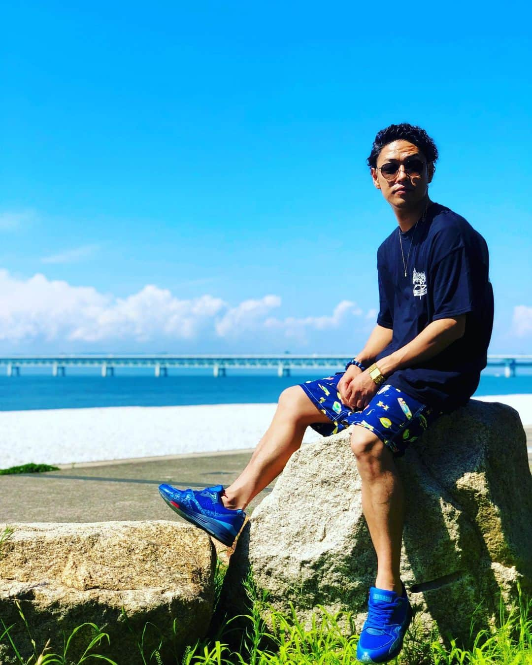 寿君さんのインスタグラム写真 - (寿君Instagram)「@ahmurderz style🤘 Nuff respect to @redspider_jr 🐸 @lecoqsportif_jp」7月24日 15時05分 - kotobuki_kun_1048