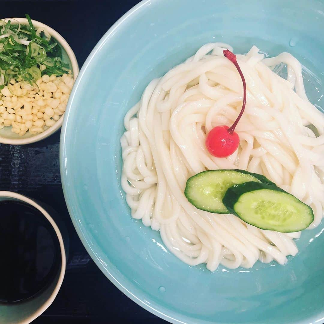 平林一哉さんのインスタグラム写真 - (平林一哉Instagram)「冷やしうどん」7月24日 15時55分 - ithinkimkaz