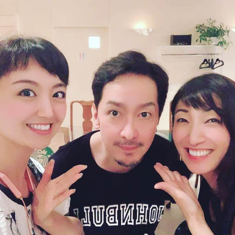 栗原英雄さんのインスタグラム写真 - (栗原英雄Instagram)「#嘘と勘違いのあいだで 花とるん が観に来てくれました〜 #木村花代 #遠藤瑠美子 二人とも十代から知っていて、大人になったね〜」7月24日 15時56分 - hideokurihara