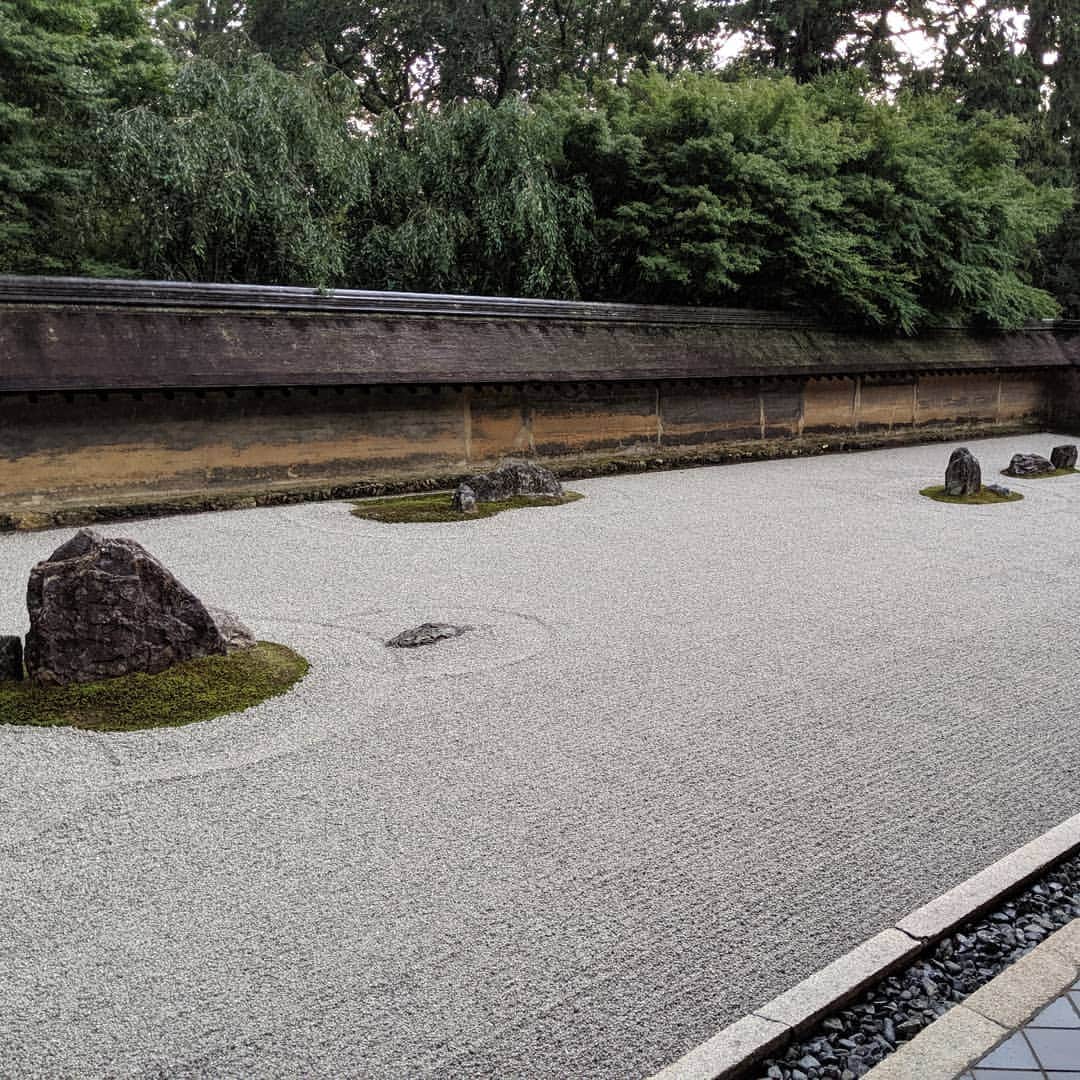 為末大のインスタグラム：「龍安寺 #ryoanji」