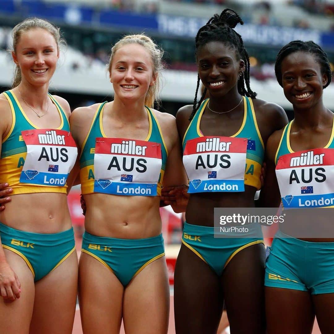 ライリー・デイのインスタグラム：「First diamond league experience ✅💎」