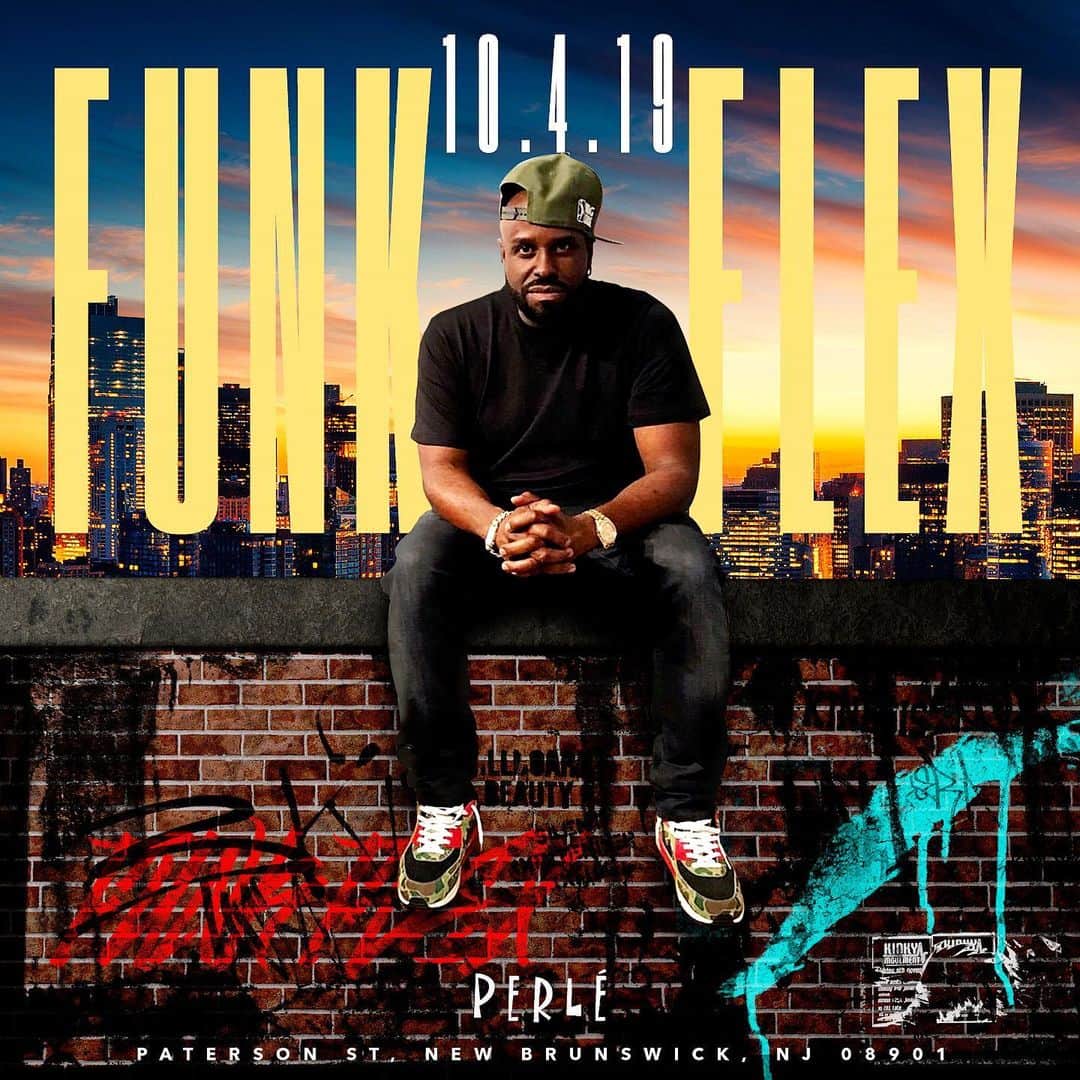 ファンクマスター・フレックスのインスタグラム：「We so ready! FunkFlex on the set! @litdigitaldjs」