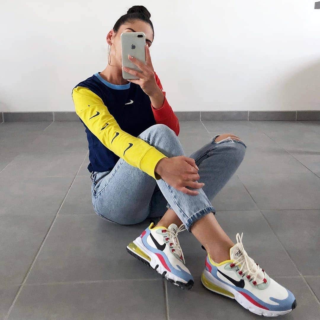 STYLERUNNERさんのインスタグラム写真 - (STYLERUNNERInstagram)「Tag a babe that needs these shoes 👟💕 The all-new Nike Air Max 270 React are droo-worthy! @fanamss」7月24日 19時57分 - stylerunner