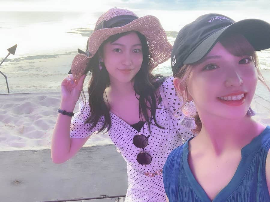 東李苑さんのインスタグラム写真 - (東李苑Instagram)「こちらも #taotaotasi 会場から見える #beach 最高〜〜🏝」7月24日 20時30分 - az_rion