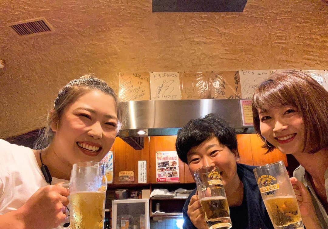 村田千弥さんのインスタグラム写真 - (村田千弥Instagram)「あぁ笑った笑った！ ジム行きーの🥊練習しーの🤼‍♀️昼から飲みーの🍻 仕事も年齢も違うのに、好きなことで一緒に汗かいて共通の話題で盛り上がれるってほんとに尊い。楽しかった。」7月24日 20時38分 - chr.0429