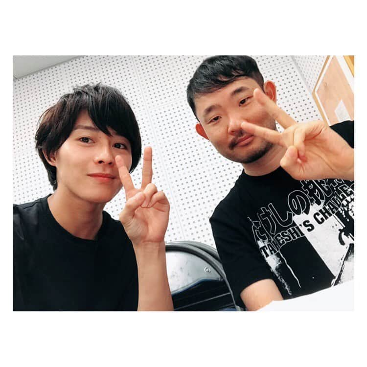 猪野広樹さんのインスタグラム写真 - (猪野広樹Instagram)「本日も上デパの稽古！  主演の今野さんと。  今野さんの芝居が大好き。  面白くなりますこれは…！」7月24日 20時49分 - hiroki_ino