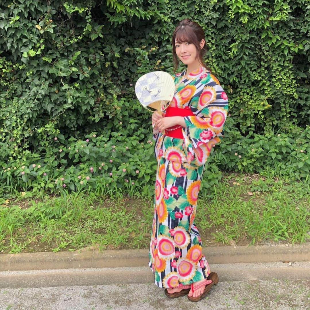 日下部美愛のインスタグラム：「(実は足めっちゃ蚊に刺された) . . . #浴衣 #japan #photo #japan #model #me #hair #haircolor #hairstyles #fashion #makeup #selfie #followme #instagood #camera #instadaily #dailylook #selfie #한국 #맞팔 #사진 #데일리 #데일리룩 #인스타사진 #인스타그램 #일본인 #패션 #패션스타그램」