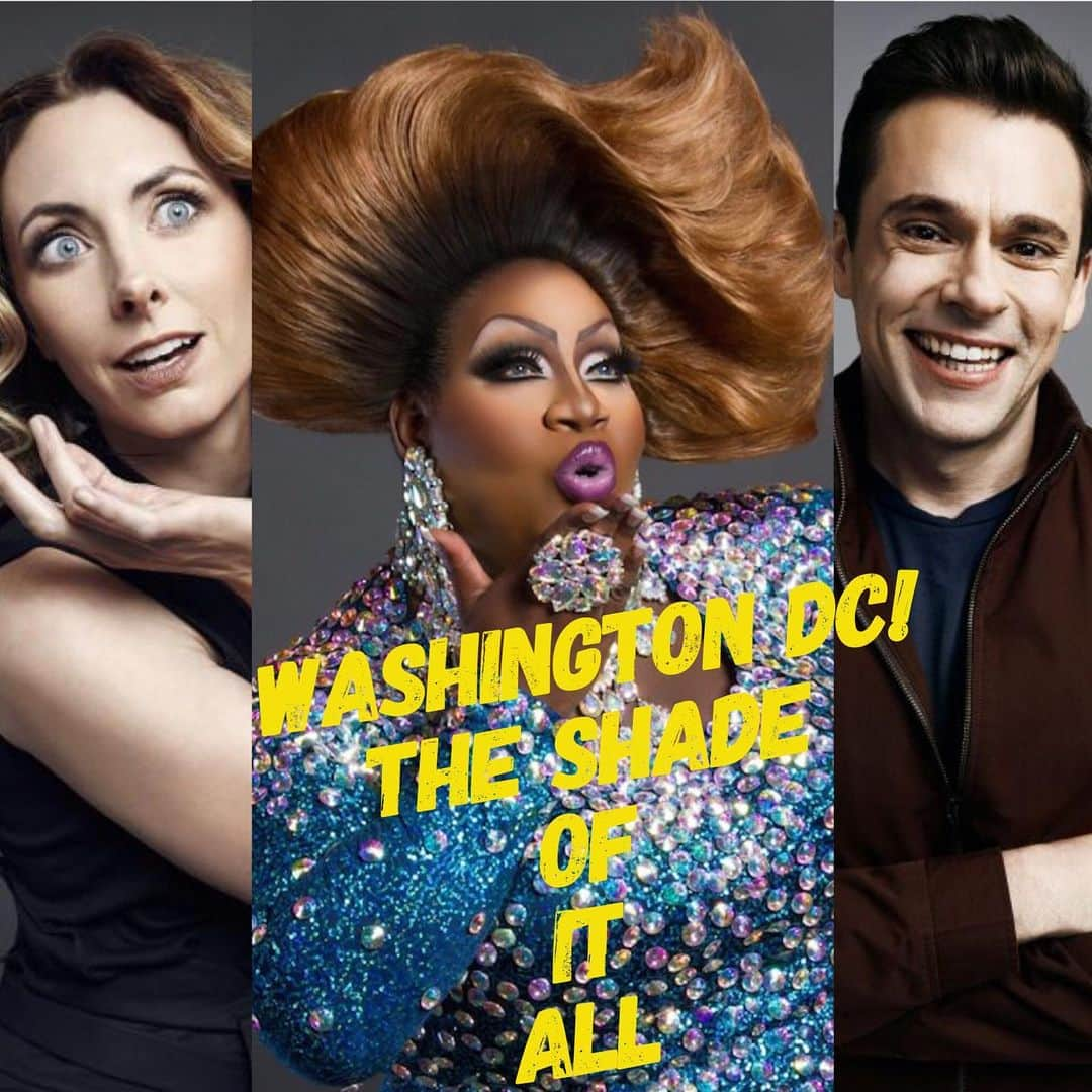 ブライアン・サフィさんのインスタグラム写真 - (ブライアン・サフィInstagram)「WASHINGTON DC! Throwing Shade is coming at you live on November 9 with special guest LATRICE ROYALE! Saturday 11/9 at 3:30pm at Lisner Auditorium. Ticket link in bio or at throwingshade.com/tour! @deathbecomesusfest」7月24日 21時05分 - bryansafi