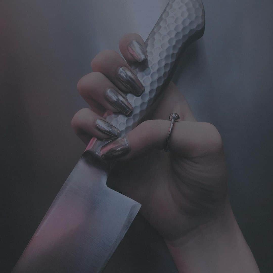 chiiiiiのインスタグラム：「🔪⛓🔩🔧🌫💿 ・ ・ ・ (@lapismisato )❤︎ →→→coupon🎟」