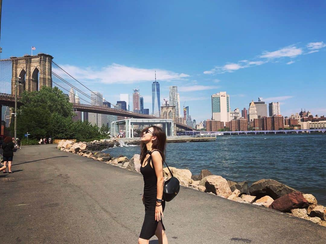 中村アンさんのインスタグラム写真 - (中村アンInstagram)「🌞☁️🇺🇸🍕 #NYC」7月24日 21時45分 - cocoannne