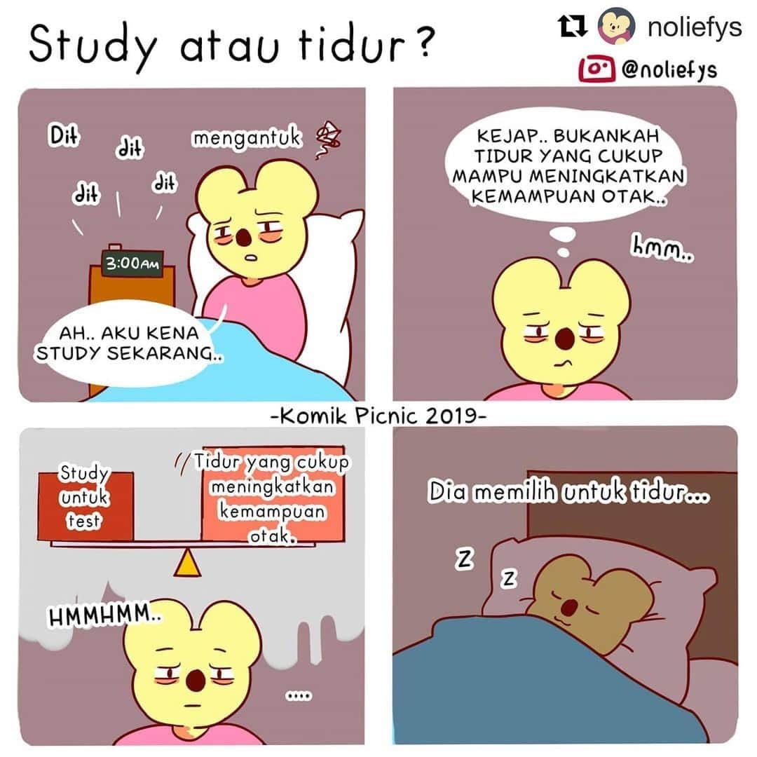 Koleksi Komik Malaysiaさんのインスタグラム写真 - (Koleksi Komik MalaysiaInstagram)「#Repost @noliefys with @get_repost ・・・ Bila otak segar senang sikit nak goreng jawapan😋 . . #komikpicnic #memereference #lifehacks #protips #studentlife #komikmalaysia #studentproblems」7月24日 21時50分 - tokkmungg_exclusive