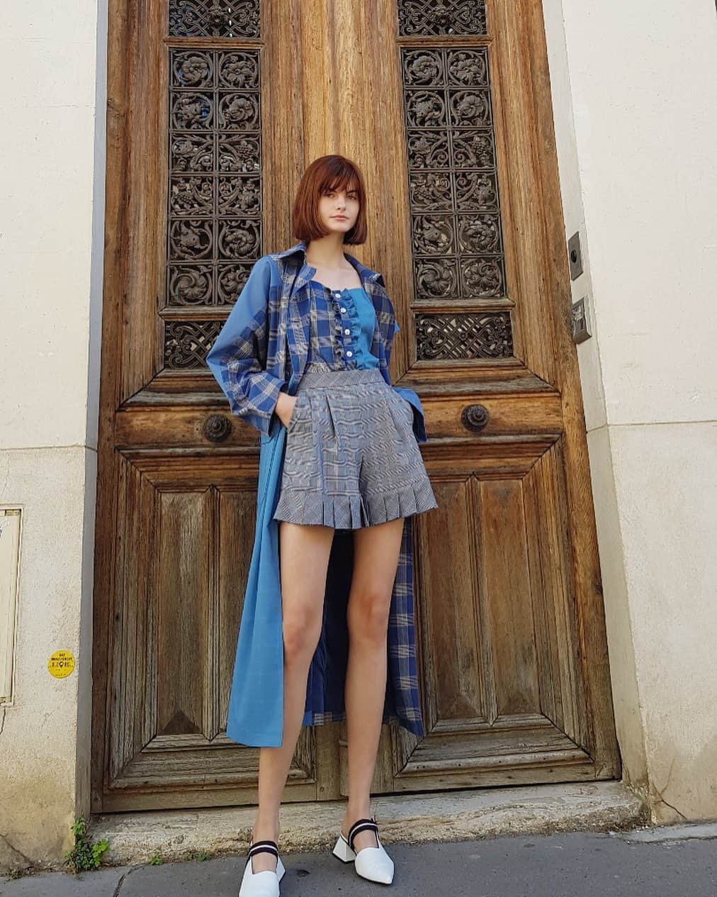 LIECOLLECTIONさんのインスタグラム写真 - (LIECOLLECTIONInstagram)「So Plaid ~ - - - - #liecollection #newcollection #humpday #LIElook #ss19look  #daylook #collection #LIE #fashionweek #ss19 #lielook #plaidpants #plaidsuit #spring #summer #suit #outfitdujour #라이컬렉션」7月24日 23時14分 - liecollection_
