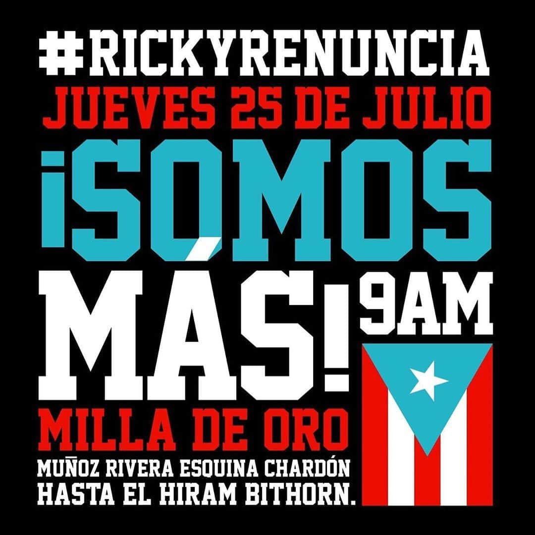 NICKY JAMさんのインスタグラム写真 - (NICKY JAMInstagram)「Repost from @residente using @RepostRegramApp - Esto no es un rumor, esto es real. Mañana todos en la milla de oro desde las 9am. No vamos a parar. 🇵🇷」7月25日 5時08分 - nickyjam