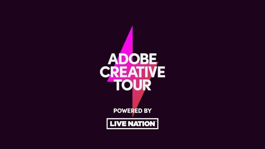 トゥエンティ・ワン・パイロッツのインスタグラム：「we’re partnering with @Adobe for the first of three creative challenges as part of the Adobe Creative Tour. show us your creativity by creating a custom social post with @AdobeSpark and you could come meet us on tour. click the link in our bio learn more.」
