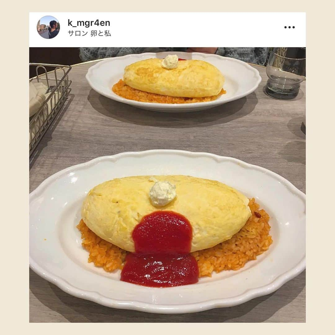 bis_web bis [ビス] さんのインスタグラム写真 - (bis_web bis [ビス] Instagram)「July 24, Wednesday﻿ ﻿ ﻿ 🍳﻿ ﻿ ﻿ 全国的に有名な﻿ ふわふわのスフレオムライスのお店。﻿ ﻿ " サロン 卵と私 " が人気❤️﻿ ﻿ ランチでもディナーでも﻿ ふわっふわのオムライスが食べられるよ！🥚﻿ ﻿ まるっこいかたちもかわいい！﻿ ぜひ味わってみてね💭﻿ ﻿ ﻿ ﻿ ﻿ ﻿ #サロン卵と私 #オムライス #カフェ #レストラン #サロン #ヨーロッパ #大阪ランチ #大阪カフェ #東京カフェ #東京 #東京ランチ #ランチ #ディナー #オム活 #スフレオムライス #bis_web #ごはん #チキンライス #洋食」7月25日 0時14分 - bis_web